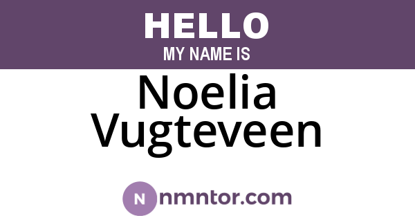 Noelia Vugteveen