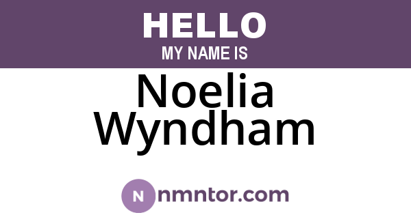 Noelia Wyndham