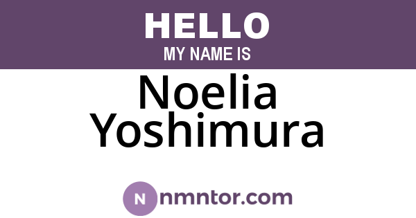 Noelia Yoshimura