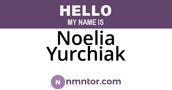 Noelia Yurchiak