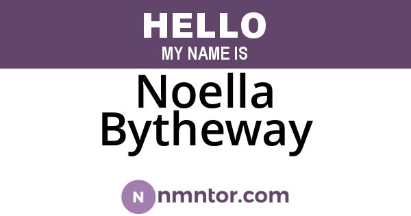 Noella Bytheway