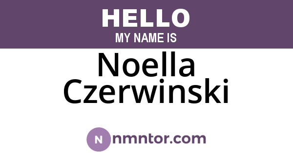 Noella Czerwinski