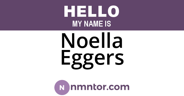 Noella Eggers