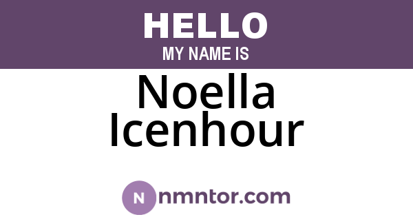 Noella Icenhour