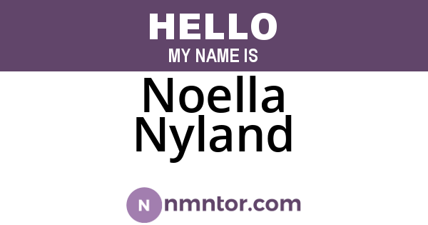 Noella Nyland