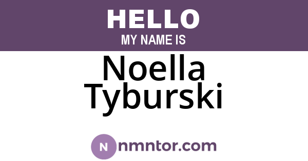 Noella Tyburski