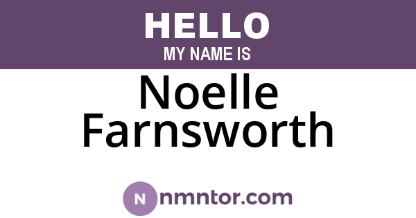 Noelle Farnsworth