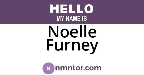 Noelle Furney