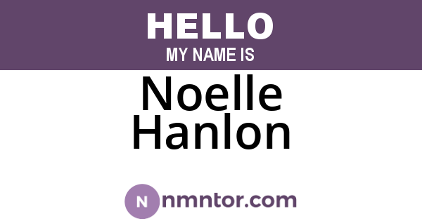 Noelle Hanlon