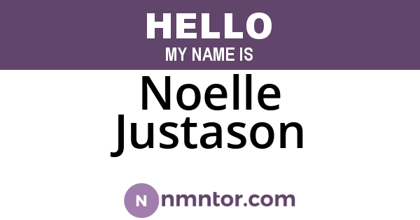Noelle Justason