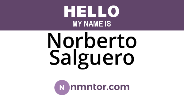 Norberto Salguero