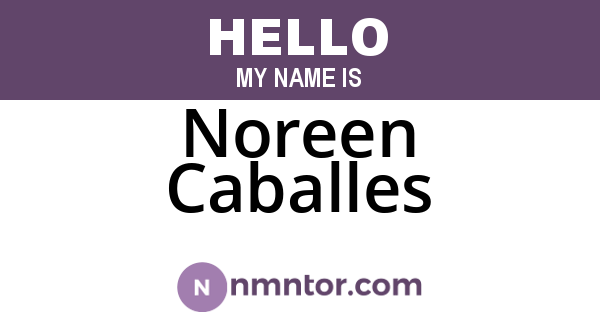 Noreen Caballes