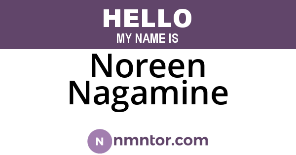 Noreen Nagamine