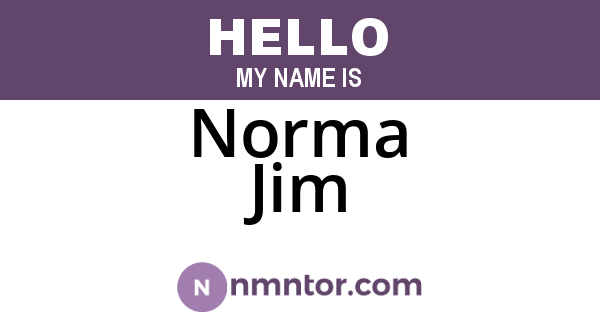Norma Jim
