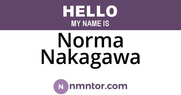 Norma Nakagawa