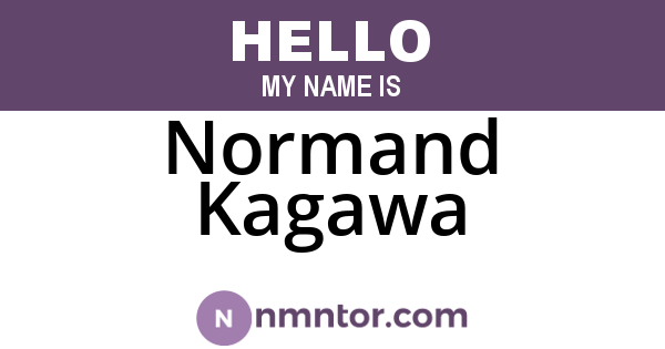 Normand Kagawa