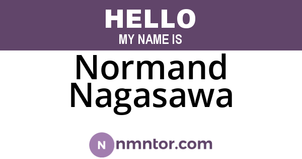 Normand Nagasawa