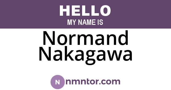 Normand Nakagawa