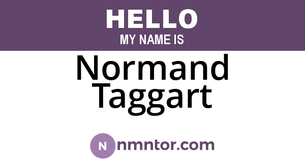 Normand Taggart