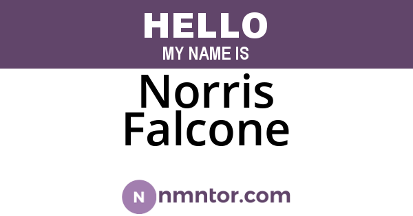 Norris Falcone