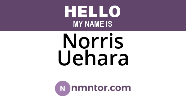 Norris Uehara