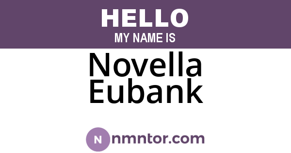 Novella Eubank