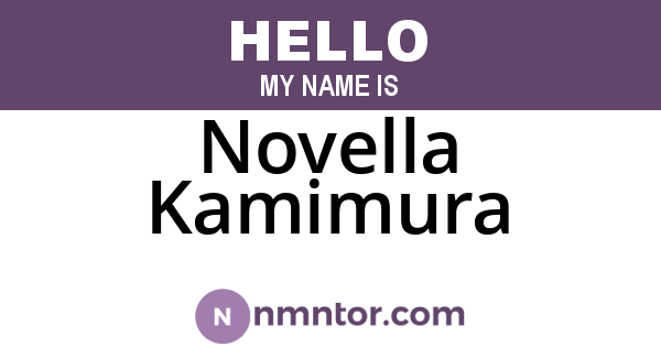 Novella Kamimura