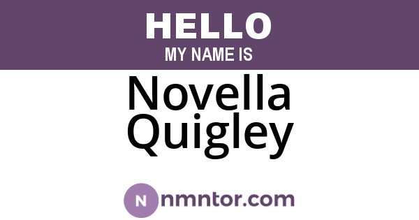 Novella Quigley
