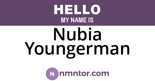 Nubia Youngerman