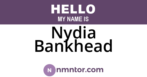 Nydia Bankhead