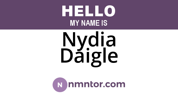 Nydia Daigle