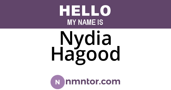 Nydia Hagood