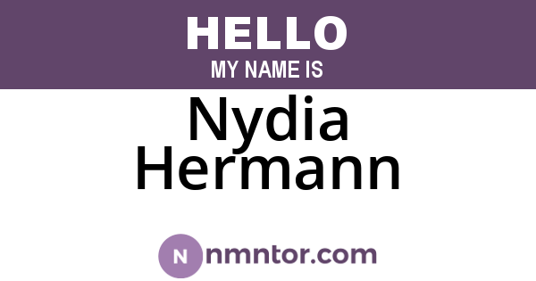 Nydia Hermann