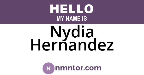 Nydia Hernandez