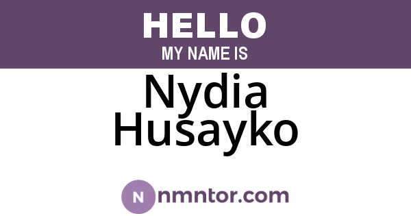 Nydia Husayko