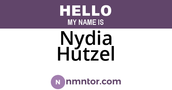 Nydia Hutzel