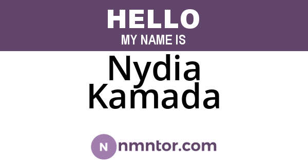 Nydia Kamada