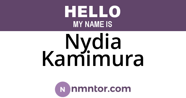 Nydia Kamimura