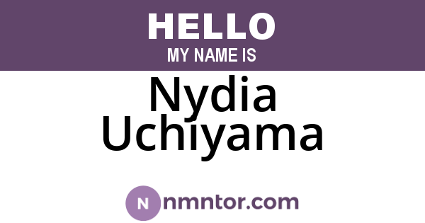 Nydia Uchiyama
