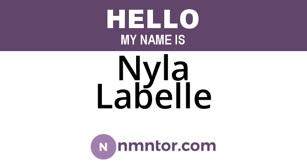 Nyla Labelle