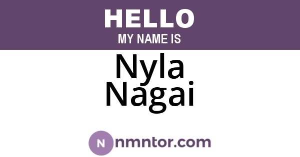 Nyla Nagai