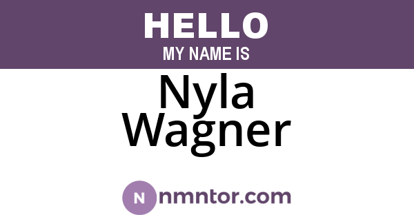 Nyla Wagner