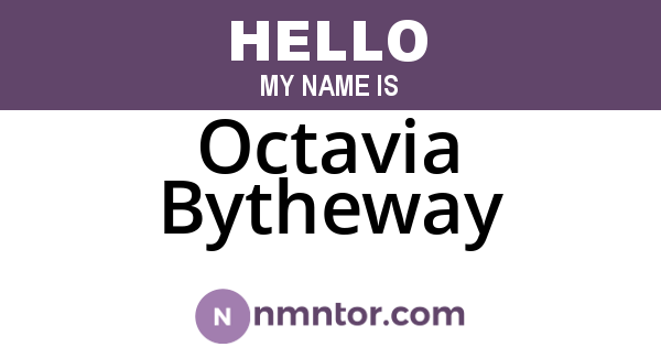 Octavia Bytheway