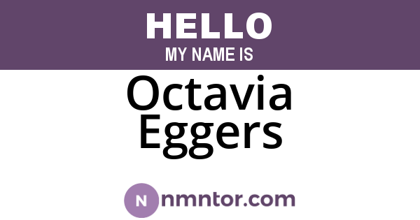 Octavia Eggers