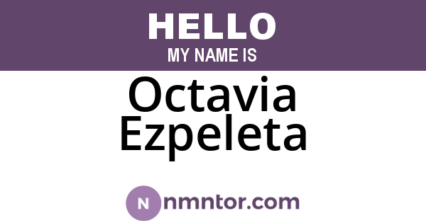 Octavia Ezpeleta