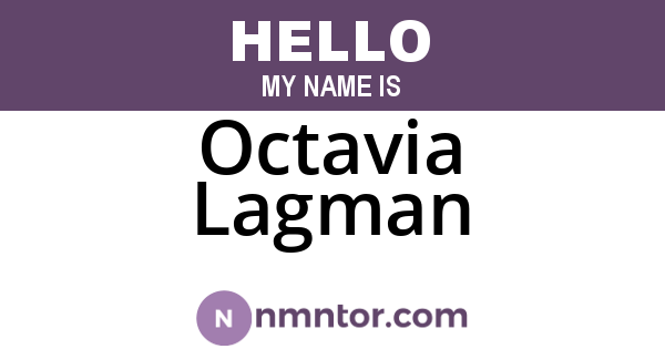 Octavia Lagman