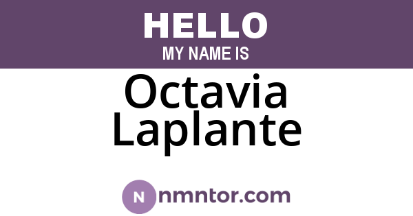 Octavia Laplante