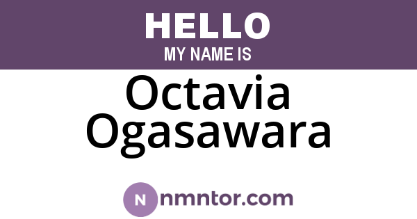 Octavia Ogasawara
