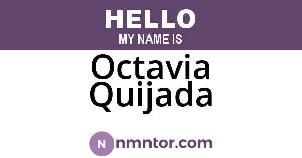 Octavia Quijada
