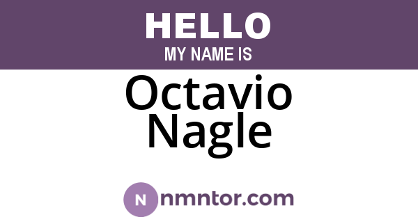 Octavio Nagle